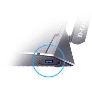D-Link EXO DIR-1960 Wi-Fi 5 IEEE 802.11ac Ethernet Wireless Router - 2.40 GHz ISM Band - 5 GHz UNII Band - 237.50 MB/s Wir