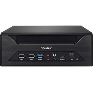 Shuttle XPC slim XH610 Barebone System - Mini PC - Socket LGA-1700 - 1 x Processor Support - Intel H610 Express Chip - 64 