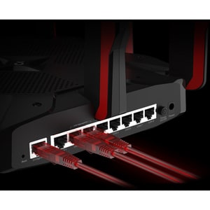 TP-Link Archer AX11000 Wi-Fi 6 IEEE 802.11ax Ethernet Wireless Router - 2.40 GHz ISM Band - 5 GHz UNII Band - 1.34 GB/s Wi