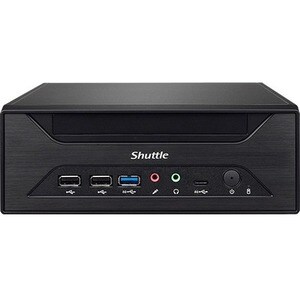 Shuttle XPC slim XH610 Barebone-System - Mini-PC - Sockel LGA-1700 - 1 x Prozessor-Support - Intel H610 Express Chip - 64 