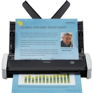 Canon imageFORMULA R10 Sheetfed Scanner - 600 dpi Optical - 12 ppm (Mono) - 9 ppm (Color) - Duplex Scanning - USB