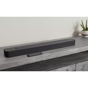 JBL Bar 300 2.0 Bluetooth Sound Bar Speaker - 260 W RMS - Alexa, Google Assistant, Siri Supported - Wall Mountable - 50 Hz