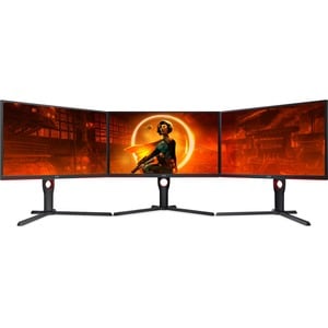 AOC 25G3ZM 25" Class Full HD Gaming LCD Monitor - 16:9 - Black, Red - 62.2 cm (24.5") Viewable - Vertical Alignment (VA) -