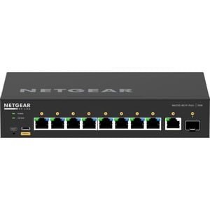 Netgear AV Line M4250 GSM4210PD Ethernet Switch - 8 Ports - Manageable - Gigabit Ethernet - 1000Base-T, 1000Base-X - 3 Lay