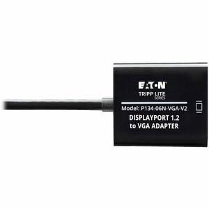 Tripp Lite by Eaton P134-06N-VGA-V2 15,24 cm DisplayPort/VGA Videokabel - Cable for Videogerät, Monitor, Projektor, TV, Gr