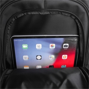 V7 Professional CBPX16-BLK Carrying Case (Backpack) for 39.6 cm (15.6") to 40.9 cm (16.1") Notebook - Black - RFID Resista