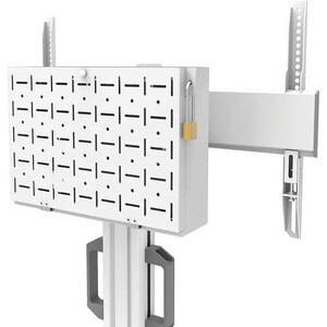 Neomounts Display Cart - 70 kg Capacity - 4 Casters - 100 mm Caster Size - 903 mm Width x 702 mm Depth x 1750 mm Height - 