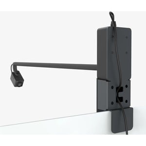 Heckler Design Surface Mount for Webcam - Black Gray - Powder Coated Steel