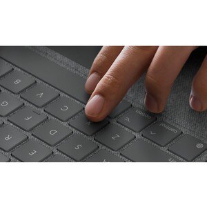 Logitech Combo Touch Tastatur/Cover Apple, Logitech iPad (10. Generation) Tablet - Grau - Webstoff Außenmaterial - Abriebf