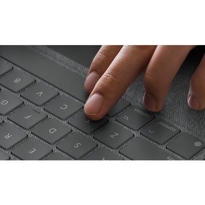 Logitech Combo Touch Tastatur/Cover Apple, Logitech iPad (10. Generation) Tablet - Grau - Plastik Körper - Webstoff Außenm