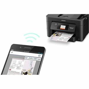 Epson WorkForce Pro WF-3823 Wireless Inkjet Multifunction Printer - Color - Copier/Fax/Printer/Scanner - 4800 x 2400 dpi P