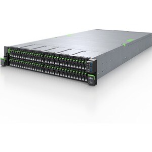 Fujitsu PRIMERGY RX2540 M6 2U Rack Servidor - Xeon Prata 4310 2,10 GHz - 32 GB RAM - 12Gb/s SAS, Série ATA/600 Controlador