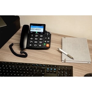 Telefono IP MaxCom COMFORT MM42D - A filo - senza filo - Wi-Fi - VoLTE