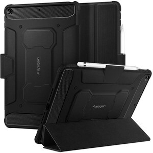 Spigen Rugged Armor Pro Rugged Carrying Case for 25.9 cm (10.2") Apple iPad (8th Generation), iPad (7th Generation) Tablet