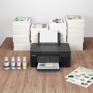 Canon PIXMA G2570 Inkjet Multifunction Printer - Colour - Black - Copier/Printer/Scanner - 4800 x 1200 dpi Print - Manual 
