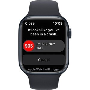 Apple Watch SE Smart Watch - 4.40 cm (1.73") Case Height - 3.80 cm (1.50") Case Width - Midnight Case Color - Midnight Ban