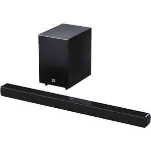 JBL Cinema SB170 2.1 Bluetooth Sound Bar Speaker - 220 W RMS - Black - Wall Mountable - 40 Hz to 20 kHz - Dolby Digital - 