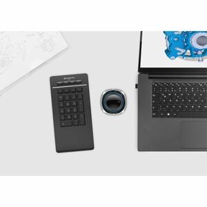 3Dconnexion Numpad Pro - Designed for professionals - Wireless Connectivity - Bluetooth - 2.40 GHz - USB Type C Interface 