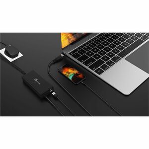 j5create Super Charger JUP2290C-FN 100 W Adaptador de CA - 1 Pack - Adaptador universal - para Chromebook, MacBook, iPhone
