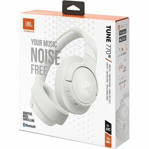 JBL Tune 770NC Headset - Stereo - Wireless - Bluetooth - 32 Ohm - 20 Hz to 20 kHz - On-ear, Over-the-ear - Binaural - Ear-