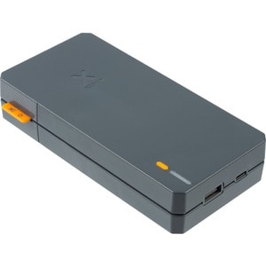 Xtorm Essential XE1201 Power Bank - Charcoal Grey - For Smartphone, Tablet, USB Type C Device - Lithium Ion (Li-Ion) Polym