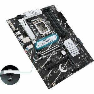 Asus Prime B760-PLUS D4 Desktop Motherboard - Intel B760 Chipset - Socket LGA-1700 - ATX - Core, Pentium Gold, Celeron Pro