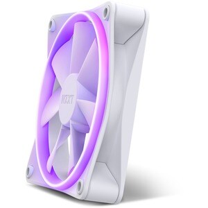 NZXT F120 RGB Core RF-C12SF-W1 1 Cooling Fan - 120 mm Maximum Fan Diameter - 1 x Fan(s) - 133.98m³/h Maximum Airflow - 180