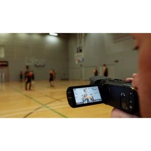 Canon LEGRIA HF G70 Digital Camcorder - 8.9 cm (3.5") LCD Touchscreen - 1/2.3" CMOS - 4K - 21.1 Megapixel Video - MP4 - 20