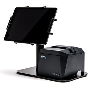 Support pour tablette PC Star Micronics mUNITE mUNITE EZPOS STAND BLK - 20,6 cm x Largeur 30 cm x Profondeur 20,1 cm - Bur