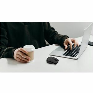 V7 MW150BT Mouse - Bluetooth - Optical - 3 Button(s) - Black - V7 Bluetooth 5.2 Compact Mouse, Works with Chromebook Certi