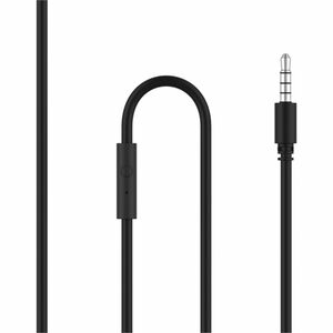 Belkin SOUNDFORM Mini Wired Over-the-head Stereo Headset - Black - Binaural - Circumaural - 121.9 cm Cable - Mini-phone (3
