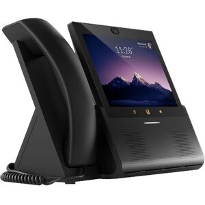 Ubiquiti IP Phone - Corded - Corded/Cordless - Wi-Fi, Bluetooth - Desktop - Black - VoIP - IEEE 802.11a/b/g/n/ac - 2 x Net