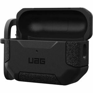 Urban Armor Gear Scout Rugged Carrying Case Apple AirPods Pro (2nd Generation), AirPods Pro - Black - Drop Resistant, Scra