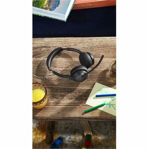 Jabra Evolve2 55 Wireless On-ear Stereo Headset - Binaural - Supra-aural - 3000 cm - Bluetooth - 20 Hz to 20 kHz - MEMS Te