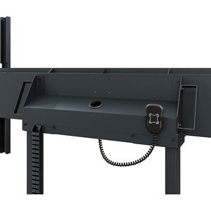 HAGOR Lift für Display - Schwarz - Höhenverstellbar - Bildschirmgröße: 139,7 cm (55 Zoll) - max. 50 kg Traglast