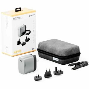 Alogic Rapid Power 67 W AC Adapter - 1 Pack - Universal Adapter - For MacBook, iPhone - 120 V AC, 230 V AC Input - 5 V DC,