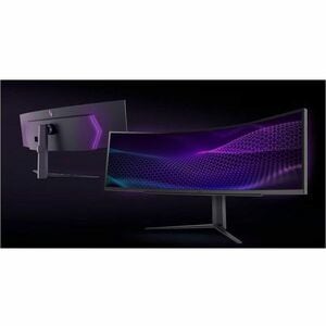 LG UltraGear 49GR85DC-B 49" Class Dual Quad HD (DQHD) Curved Screen Gaming LED Monitor - 32:9 - 49" Viewable - Vertical Al