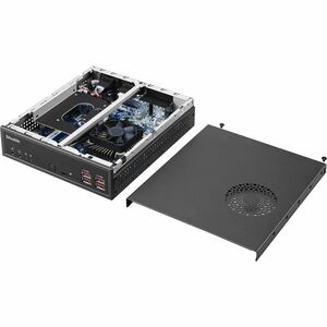 Shuttle XPC slim DH610 Barebone-System - Slim PC - Sockel LGA-1700 - 1 x Prozessor-Support - Core i5 11. Generation i5-113