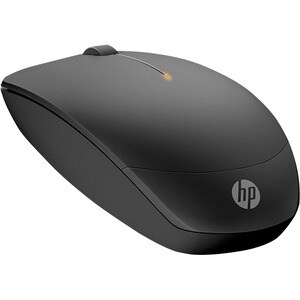 HP 235 Mouse - Radio Frequency - USB Type A - Optical - 3 Button(s) - Jack Black - 1 - Wireless - 2.40 GHz - 1600 dpi - Sc