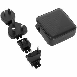 Targus PowerElite 100W GaN Wall Charger - Europe, Australia - 120 V AC, 230 V AC Input - Black