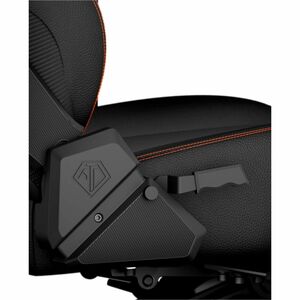 Anda Seat Kaiser 3 Series Premium Gaming Chair - For Gaming - PVC Leather, Linen, Fabric, Steel, Memory Foam, Metal - Black