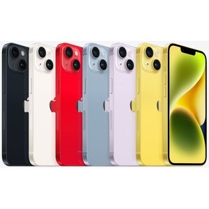 Apple iPhone 14 128 GB Smartphone - 15.5 cm (6.1") OLED 2532 x 1170 - Hexa-core (AvalancheDual-core (2 Core) 3.23 GHz + Bl