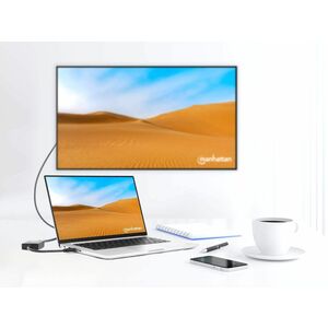 Convertidor Video USB 3.2 a HDMI H, 1080p - 1920 x 1080 Supported - Negro