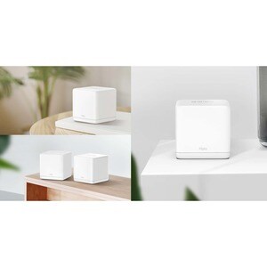 Mercusys Halo H30G Wi-Fi 5 IEEE 802.11ac Ethernet Router inalámbrico - Banda dual - 2.40GHz Banda ISM - 5GHz Banda UNII - 