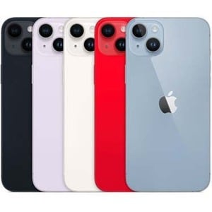 Apple iPhone 14 A2882 256 GB Smartphone - 15.5 cm (6.1") OLED 2532 x 1170 - Hexa-core (AvalancheDual-core (2 Core) 3.23 GH