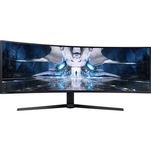 Monitor LCD Samsung Odyssey Neo G9 S49AG950NP 1244,6 mm (49") Class Dual Quad HD (DQHD) Schermo curvo - 32:9 - Nero, Bianc