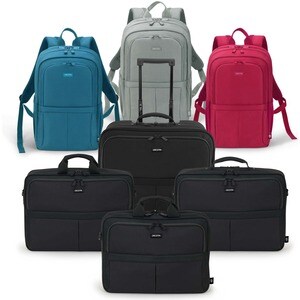 Dicota Multi SCALE Tasche (Aktentasche) für 26,7 cm (10,5 Zoll) bis 39,6 cm (15,6 Zoll) Notebook - Schwarz - Polyethylente