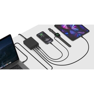Belkin BoostCharge 108 W AC Adapter - Universal Adapter - For MacBook Pro, iPhone, iPad, MacBook, Smart Watch, Smartphone,