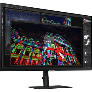 Samsung S32A800NMP 32" Class 4K UHD LCD Monitor - 16:9 - 81.3 cm (32") Viewable - Vertical Alignment (VA) - LED Backlight 
