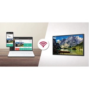 LG 32SM5DJ-B 812.80 mm LCD Digital Signage Display - 24 Hours/7 Days Operation - In-plane Switching (IPS) Technology - 8 G